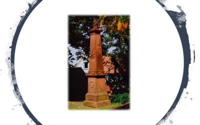 The war memorial – memorial column in memory of the Franco-Prussian War of 1870/71
