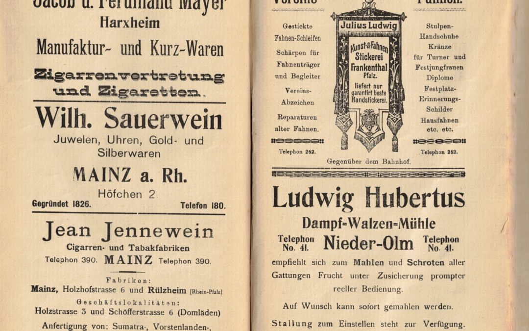 Jüdisches Leben in Harxheim: Fam. Ferdinand und Judith Mayer